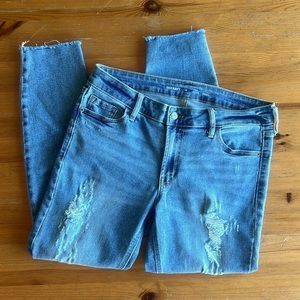 Rockstar Super Skinny Distressed Jeans